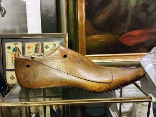 Horma Zapatero Francesa Antigua Madera