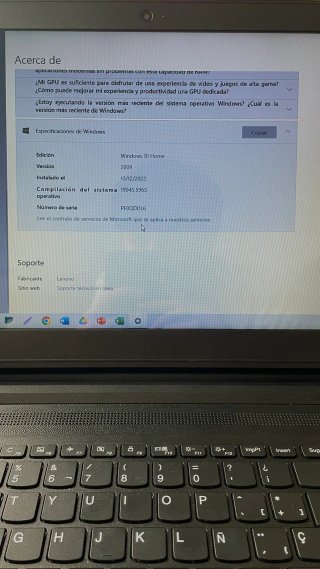 Portátil Lenovo Ideapad 110 + SSD 120GB Negociable