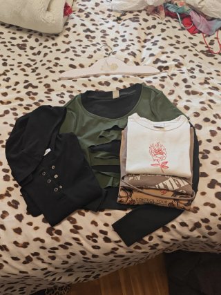 Pack cinco camisetas mujer XS