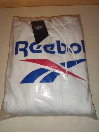 Sudadera Reebok Blanca Talla L