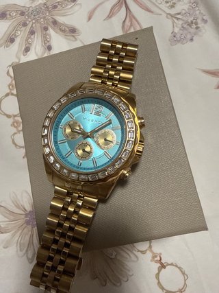 Reloj Viceroy Dorado y Turquesa