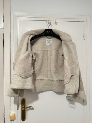 Chaqueta Biker Doble Cara Stradivarius Talla S
