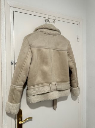 Chaqueta Biker Doble Cara Stradivarius Talla S