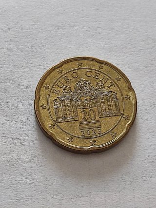 Moneta 20 centesimi Austria 2023