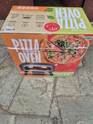 Forno per pizza 13" a GAS | Pietra inclusa