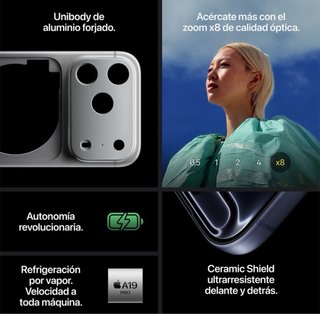 iPhone 17 Pro 256GB Navy Blue Precintado