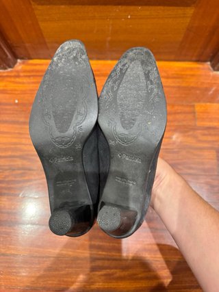 Zapatos de Piel Patricia Negros