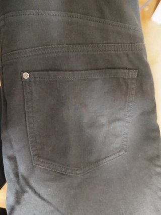 Pantalón Premamá Negro Elástico Talla L