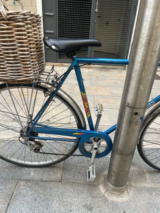 Bicicleta Urbana Vintage MBK Road, Azul