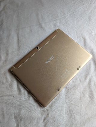 Tablet con funda protectora