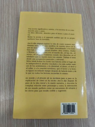 Ava Lo Dijo Despues (Coleccion Escritura Creati...