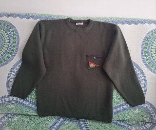 Jersey de Lana Lacoste Nautic Verde Talla 5 o XXL