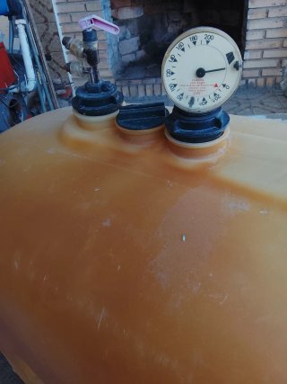 Caldaia gasolio SIME con serbatoio in plastica