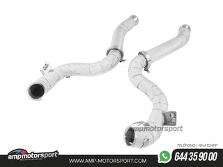 DOWNPIPE ALPHA COMPETITION PARA MERCEDES C63 AMG W205 2014-2021 - ANTITÉRMICO