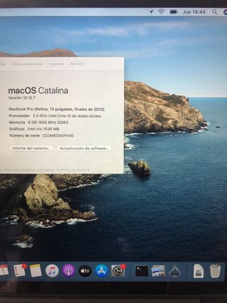MacBook Pro Retina 13 2013 Intel Core i5