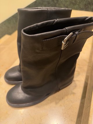 Botines Negros nuevos piel