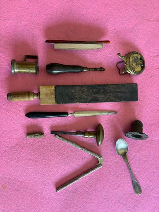 Lote Antigüedades Herramientas Varias