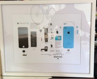 Quadro Smontaggio iPhone 5C