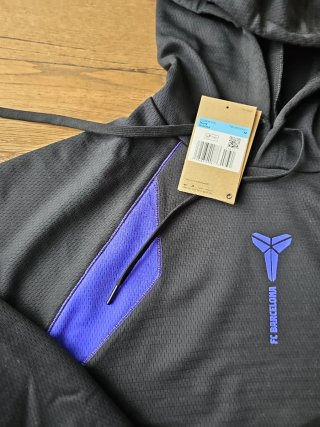 Sudadera Nike Kobe Bryant M Negra Morada FCB Barca