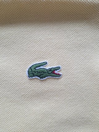 Polo Lacoste Vintage Amarillo
