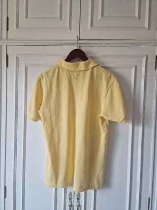 Polo Lacoste Vintage Amarillo