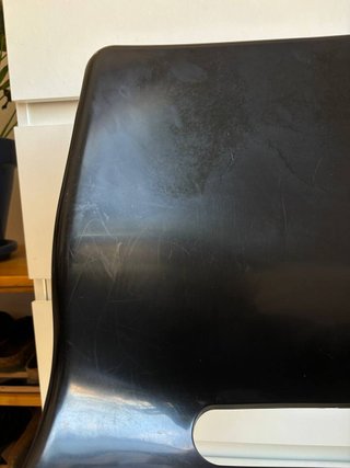 Silla de escritorio Ikea negra