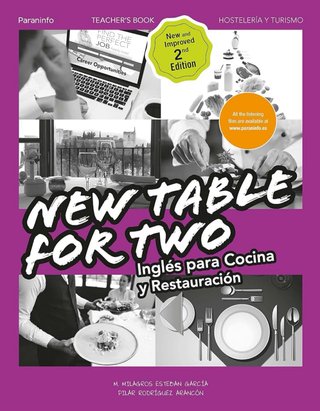 New table for two: inglés para cocina y restaur...
