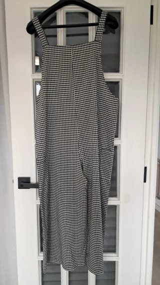 Mono / Peto pantalón cuadros talla L