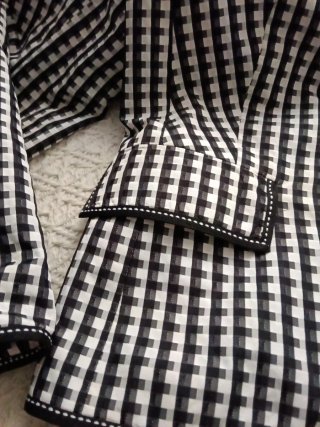 Chaqueta de señora estampada