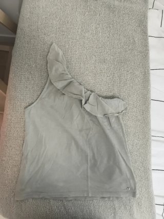 Blusa asimétrica Brownie Talla S