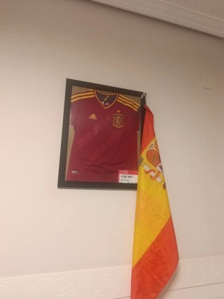 Camiseta Selección Española Adidas Enmarcada