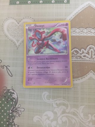 Carta Pokémon Deoxys Holo 33/108 XY