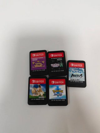 Lote 5 Juegos Pokémon Nintendo Switch