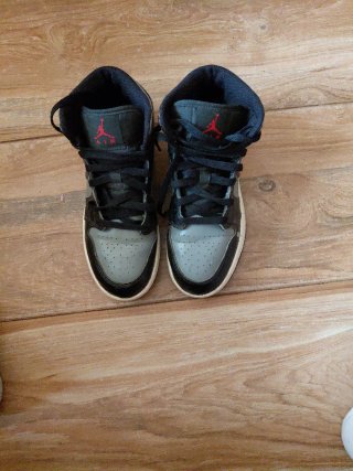 Air Jordan 1 Mid Shadow Niños