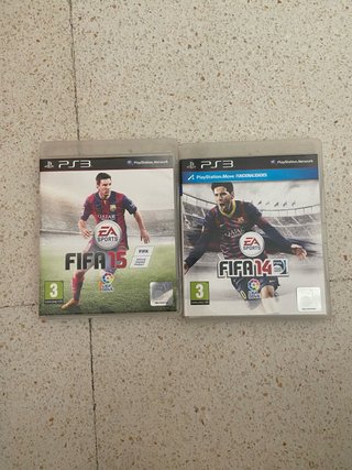 FIFA 14 y 15 PS3