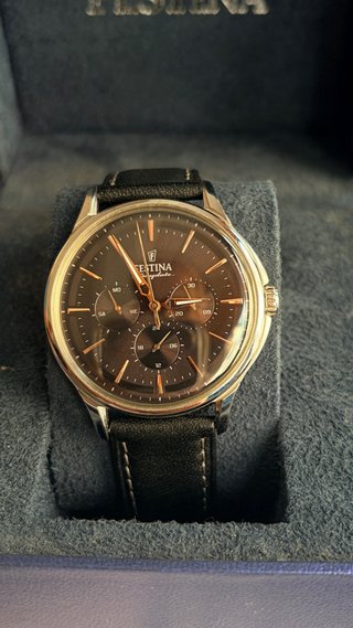 Reloj Festina Negro y Dorado