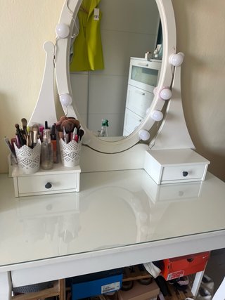 Tocador de madera blanco Ikea