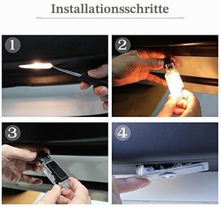 Luces LED Proyector Logo Mercedes AMG (2 uds)