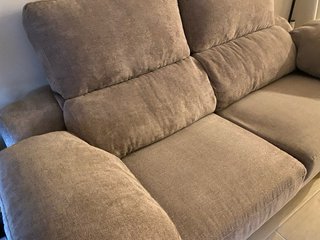 Pack de cama de 1.35m y un canape y sofa