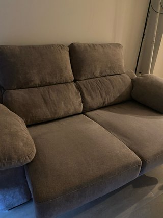 Pack de cama de 1.35m y un canape y sofa