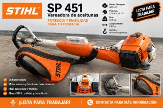 STIHL SP 451 Vareadora de aceitunas