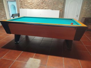 Mesa de Billar con Tacos