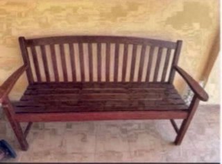 Conjunto de mesa y sillas de teca Carrefour