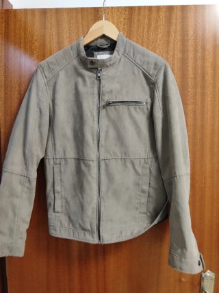 Chaqueta de Terciopelo Gris