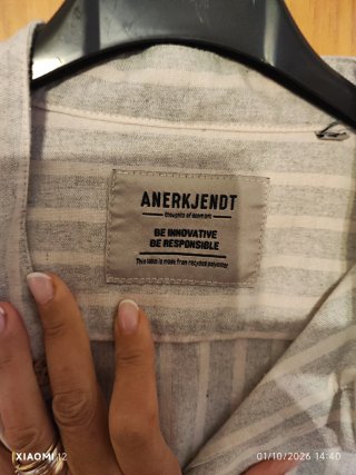 Camicia uomo rigata casual
