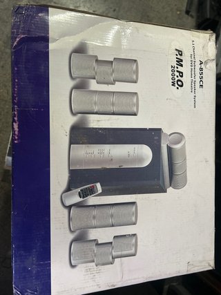 Sistema Sonido 5.1 P.M.P.O. A-855CE 2000W