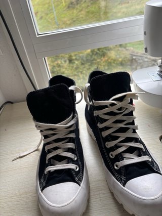 Converse Chuck Taylor Botas Plataforma Negras