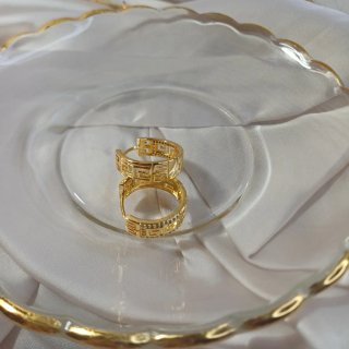 Pendientes de Aro Vintage Chapados en Oro