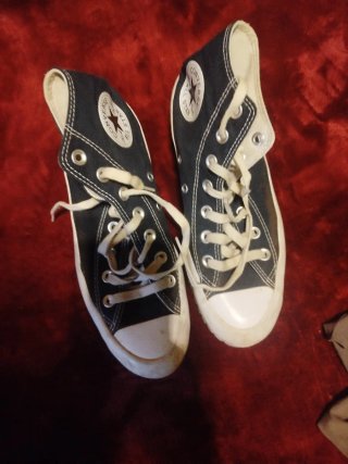 Converse All Star Zapatillas Negras Talla 38