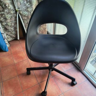 Silla de escritorio negra